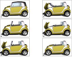 2005 Smart Crosstown concept. Image by Smart. Click here for a larger image. 2005 Smart Crosstown concept. Image by Smart.