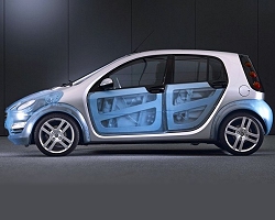 2005 Smart ForFour Style concept. Image by Smart.