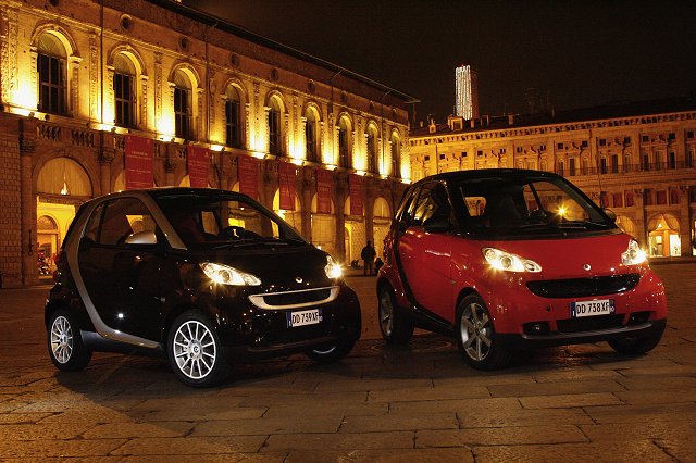 Small car, big fuss. Image by smart.