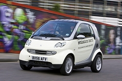 2009 Smart fortwo electric. Image by Charlie Magee.