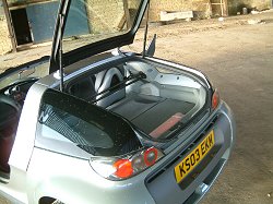 2003 Smart Roadster Coupe. Image by Shane O' Donoghue.