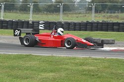 John Leinster attacks Nutts chicane. Image by Steve Wilkinson.