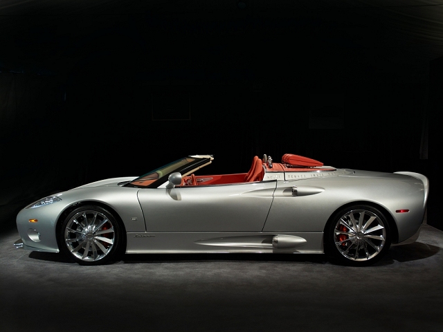 C8 convertible unveiled. Image by Spyker.