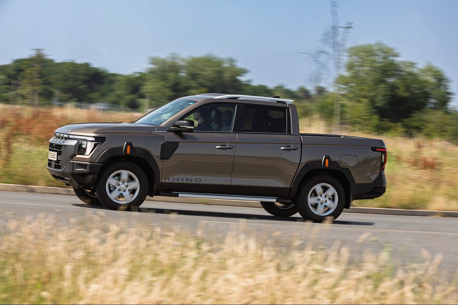 First drive: KGM Musso Rhino. Image by KGM.