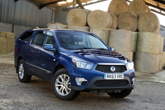 Enhanced SsangYong Korando Sports launched. Image by SsangYong.