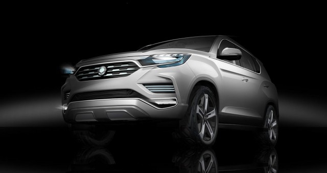 SsangYong LIV-2 previews next-gen Rexton. Image by SsangYong.