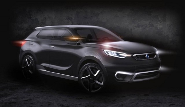 SsangYong previews SIV-1 concept. Image by SsangYong.