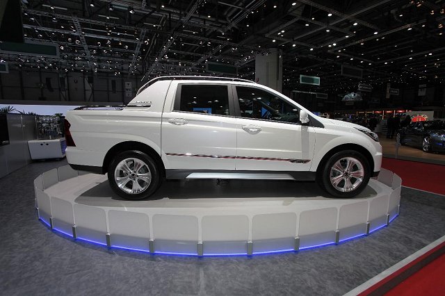 Practical: Ssangyong SUT-1 pick-up. Image by Newspress.