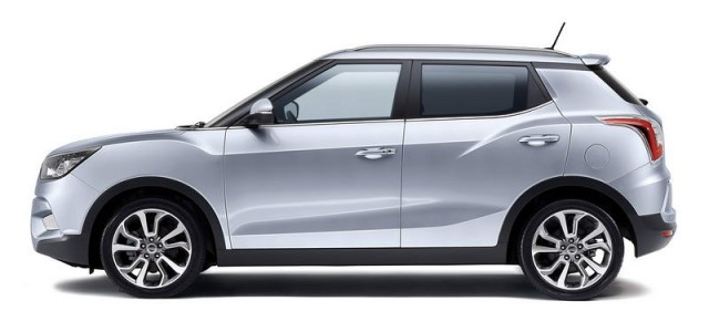 SsangYong Tivoli makes first appearance. Image by SsangYong.