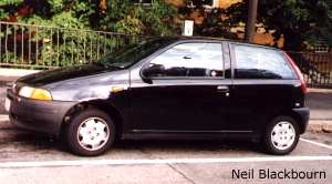The humble Fiat Punto was treated to the Neil B once-over.....