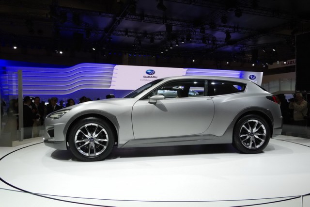 Subaru turns the BRZ into an estate - or an SUV. Image by Newspress.
