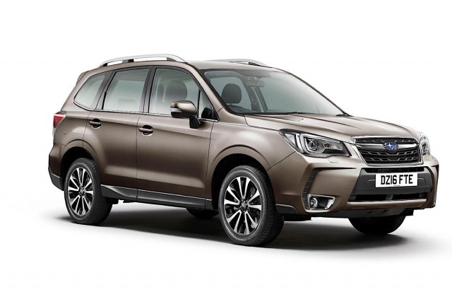 Updated Subaru Forester. Image by Subaru.