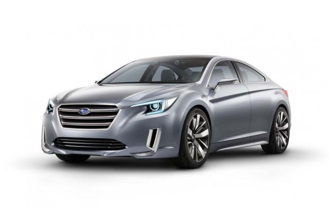 Next-gen Subaru Legacy previewed. Image by Subaru.