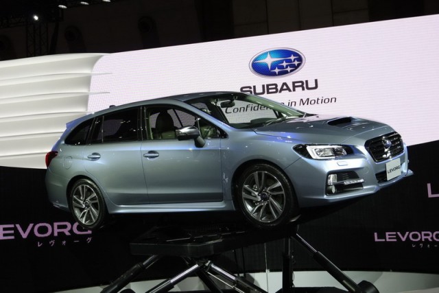 Tokyo 2013: hot Subaru estate previewed. Image by Newspress.