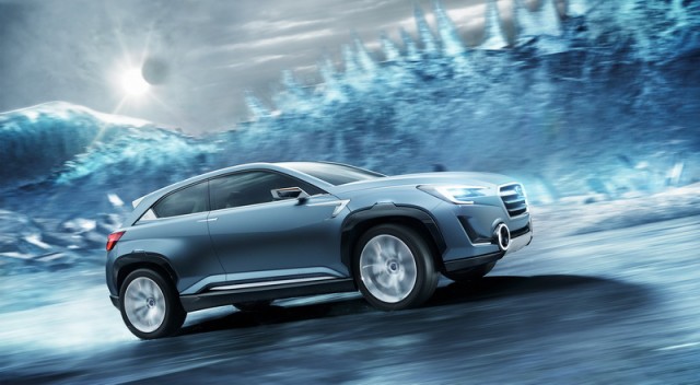 Concept previews Subaru hybrid. Image by Subaru.