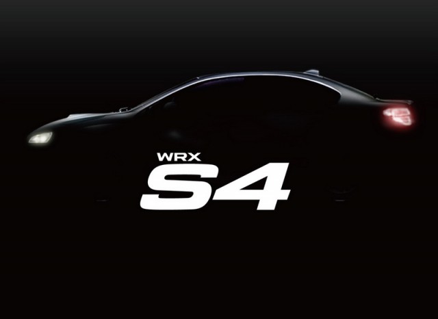 What's a Subaru WRX S4? Image by Subaru.