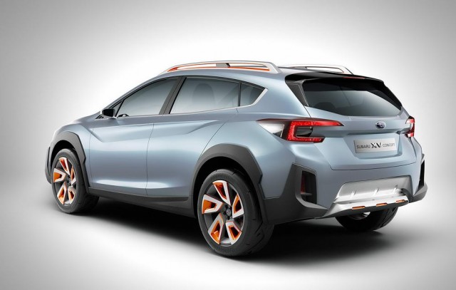 Design direction previewed by Subaru XV Concept. Image by Subaru.