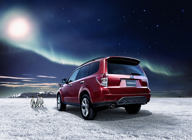New Subaru Forester is more SUV than before. Image by Subaru.
