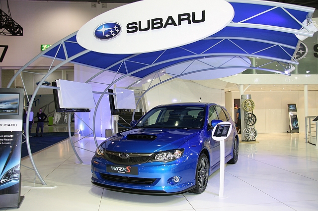 British Motor Show: Subaru Impreza WRX-S. Image by Newspress.