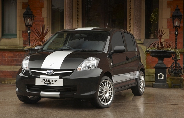 Subaru Justy earns its stripes. Image by Subaru.