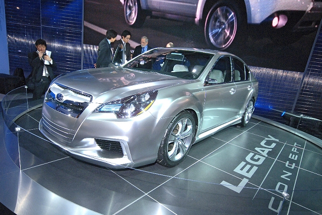 Four-seat four-wheel drive Subaru concept. Image by United Pictures.