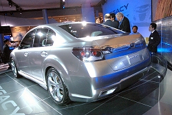 2009 Subaru Legacy concept. Image by United Pictures.