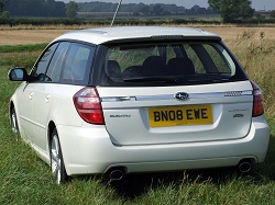 2008 Subaru Legacy Sports Tourer. Image by Dave Jenkins.