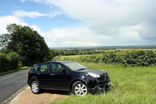 Subaru enters the premium SUV market. Image by Syd Wall.