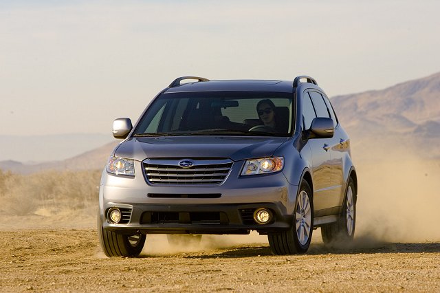 Subaru Tribeca gets H6 treatment. Image by Subaru.