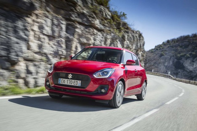 First drive: 2017 Suzuki Swift. Image by Suzuki.