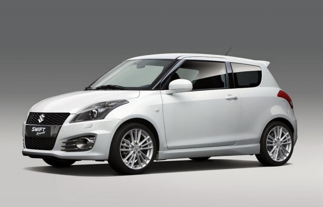 Swift Sport for Frankfurt. Image by Suzuki.
