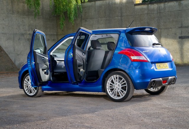 More doors for Suzuki Swift Sport. Image by Suzuki.