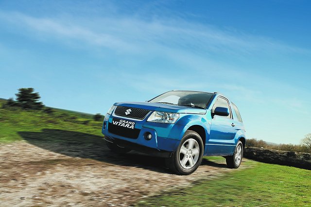 Suzuki's new three-door Grand Vitara diesel. Image by Suzuki.