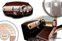 2005 Suzuki Mom's Personal Wagon concept. Image by Suzuki. Click here for a larger image. 2005 Suzuki Mom's Personal Wagon concept. Image by Suzuki.