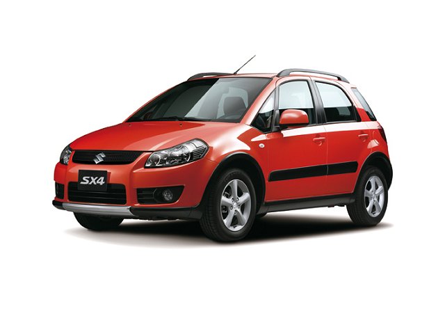 Suzuki SX4 two-wheel drive only for now. Image by Suzuki.