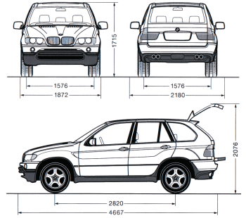 2003 BMW X5. Image by BMW.