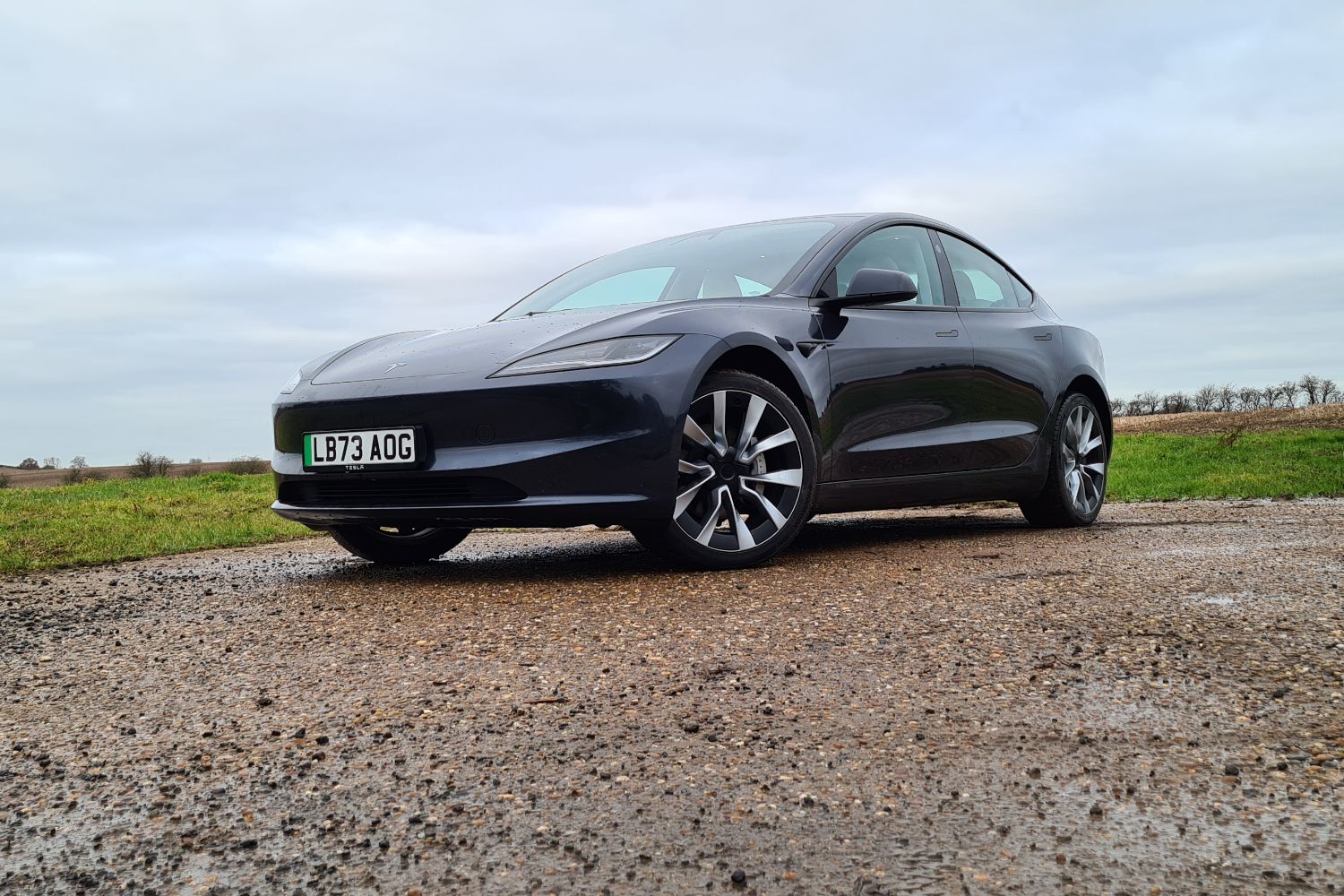 First drive: Tesla Model 3 'Highland'. Image by Matt Robinson/Tesla.