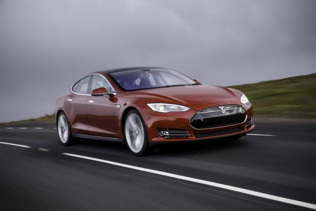 First drive: Tesla Model S. Image by Tesla.