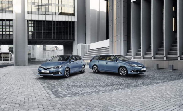 Toyota Auris gets a facelift in time for Geneva. Image by Toyota.