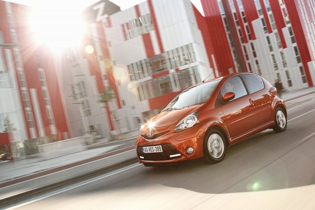 Refreshed Aygo on the way. Image by Toyota.