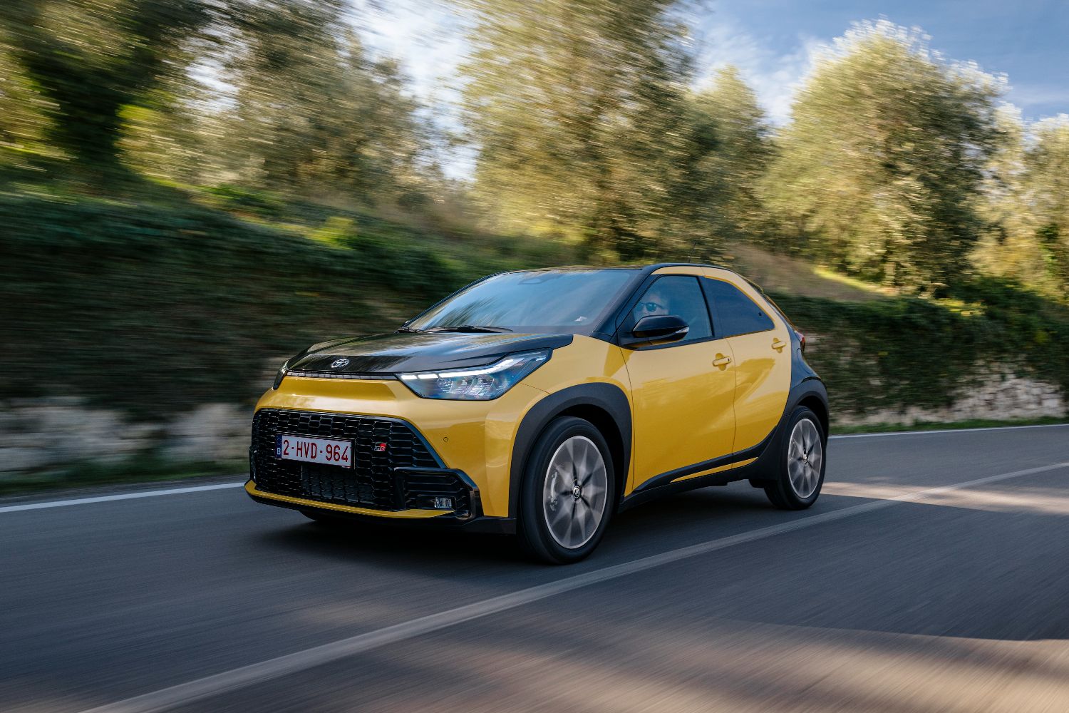 First drive: Toyota Aygo X Hybrid. Image by Toyota.