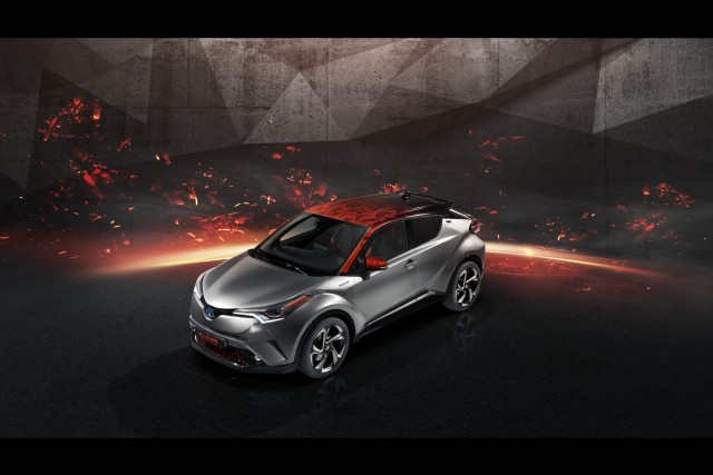 Toyota C-HR Hy-Power concept. Image by Toyota.