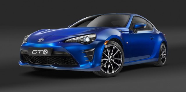 Toyota adds more power to updated GT86. Image by Toyota.