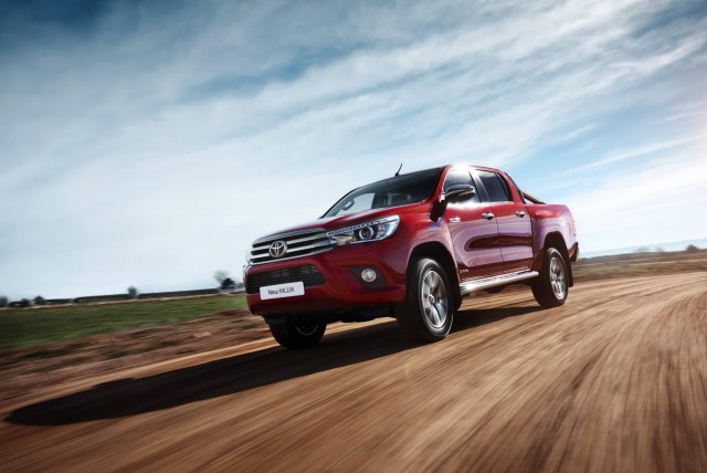 First drive: Toyota Hilux. Image by Toyota.