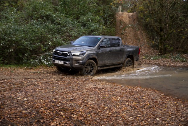 First drive: Toyota Hilux 2.8 Invincible X. Image by Toyota GB.