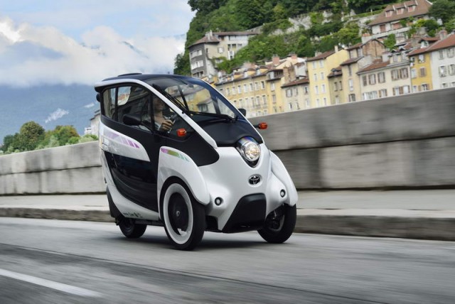 First drive: Toyota i-Road. Image by Toyota.