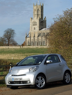 2009 Toyota iQ. Image by Dave Jenkins.