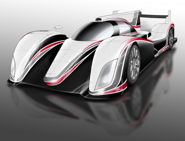 Toyota tackles Le Mans with a hybrid. Image by Toyota.