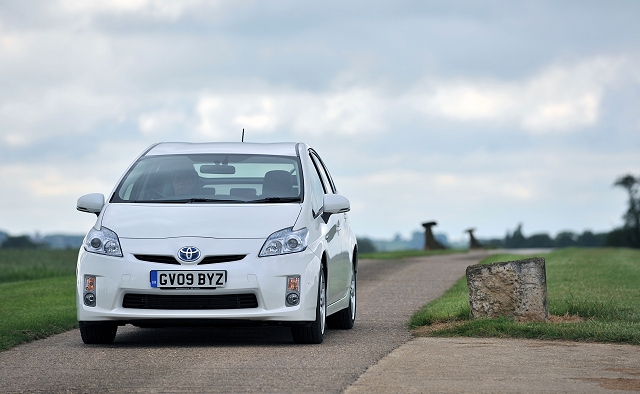 Record Prius sales in February. Image by Toyota.