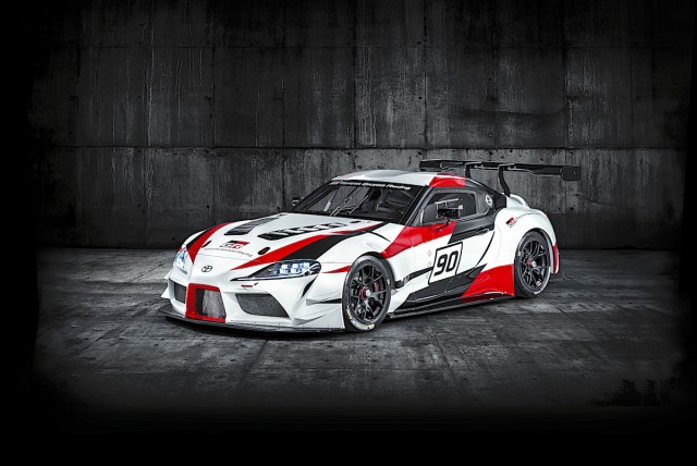 Toyota Supra Mk5 revealed in concept form. Image by Toyota.